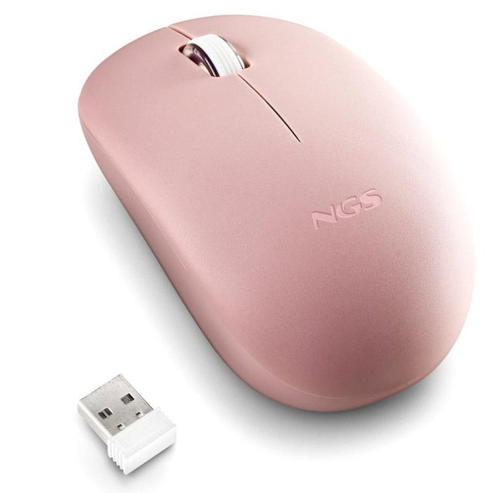 NGS Fog Pro Ratón Óptico Inalámbrico 1000 DPI Rosa NGS Fog Pro Ratón Óptico Inalámbrico 1000 DPI Rosa